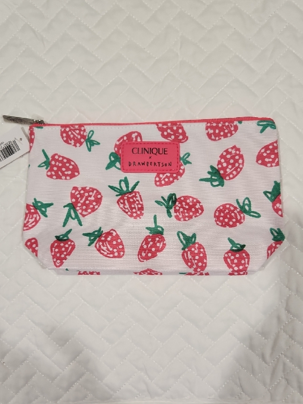 Clinique Cosmetic Pouch Set - Colorful Patterned Makeup Bags (Lot Of 7) NEW - Picture 5 of 9